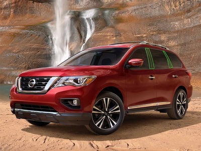 nissan pathfinder 2013-2020 Pillar Post Trim Installation Location