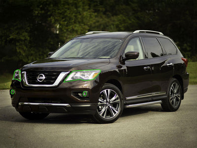 nissan pathfinder 2017-2020 Headlight Protection Installation Location