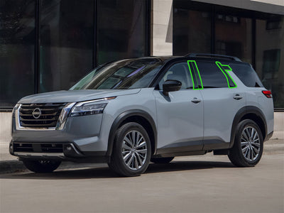 nissan pathfinder 2022-2024 Pillar Post Trim Installation Location