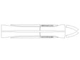 pathfinder 3M Clear Bra Door Cup Precut PPF Diagram