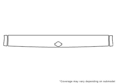 pick up Avery Dennison Clear Bra Hood Precut PPF Diagram