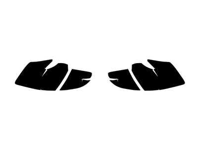 rogue Precut Tail Light Tint Diagram