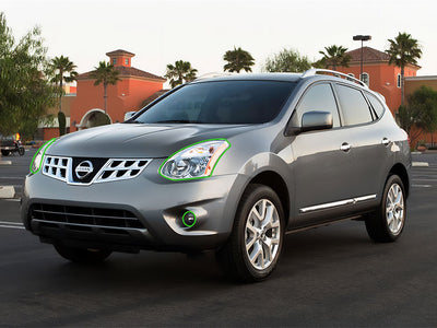 nissan rogue 2008-2013 Headlight Protection Installation Location