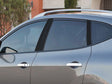 nissan rogue 2008-2013 Matte Black Pillar Cover Diagram
