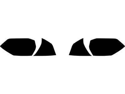 rogue Precut Tail Light Tint Diagram