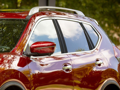 nissan rogue 2014-2020 Gloss Black Pillar Cover Diagram