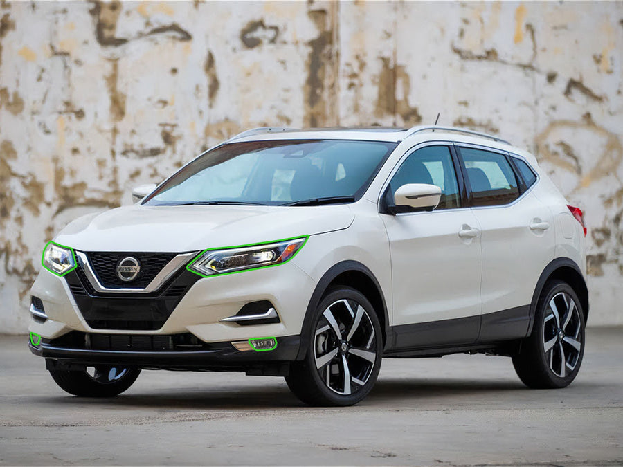 nissan rogue 2020-2022 (sport) Headlight Protection Installation Location