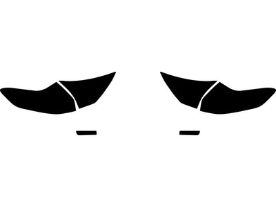 rogue Precut Tail Light Tint Diagram