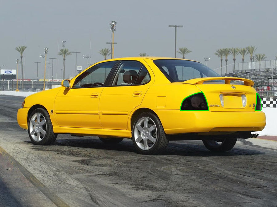 sentra Tail Light Tint Installation Points