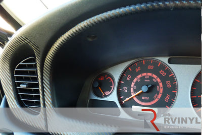Nissan Sentra 2000 Dash Kits~Carbon Speedo Surrounds~2