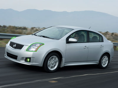 nissan sentra 2007-2010 Headlight Protection Installation Location