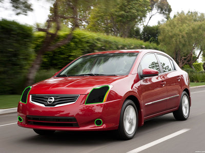 nissan sentra 2007-2010 (spec-v) Headlight Tint Location