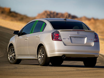 nissan sentra 2007-2012 Pillar Post Trim Installation Location