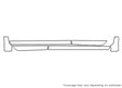 sentra Avery Dennison Clear Bra Door Cup Precut PPF Diagram