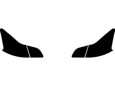 sentra Precut Tail Light Tint Diagram
