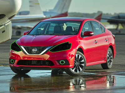 nissan sentra 2016-2019 Headlight Tint Location