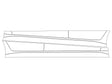 sentra 3M Clear Bra Door Cup Precut PPF Diagram