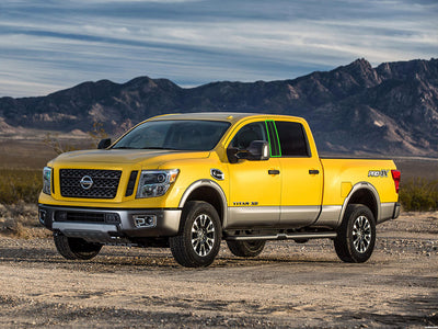 nissan titan 2004-2015 (crew cab) Pillar Post Trim Installation Location