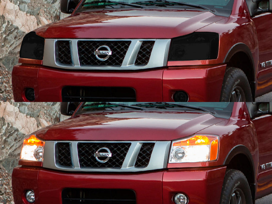 nissan titan 2004-2015 Headlight Tint Appearance