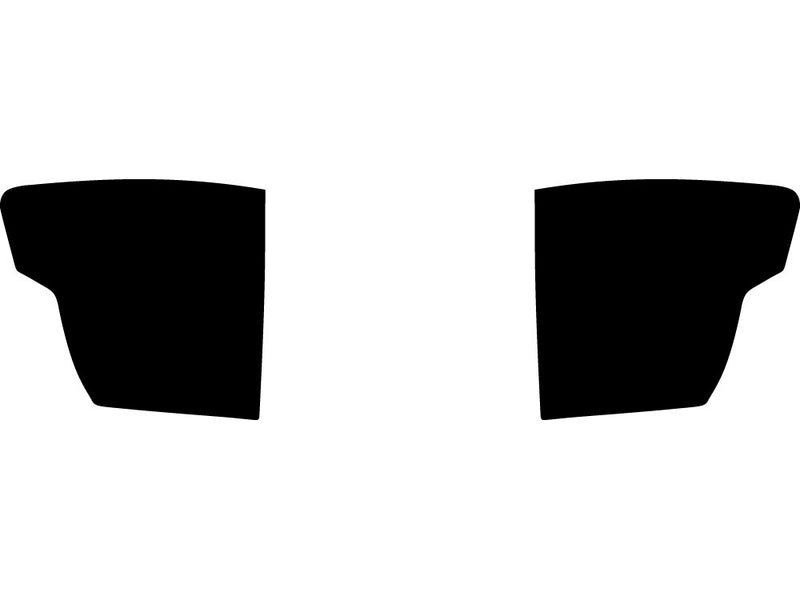 titan Precut Tail Light Tint Diagram