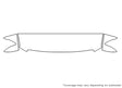 titan 3M Clear Bra Hood Precut PPF Diagram