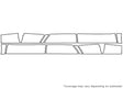 titan 3M Clear Bra Door Cup Precut PPF Diagram