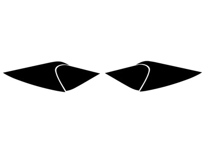 versa (hatchback) Precut Tail Light Tint Diagram