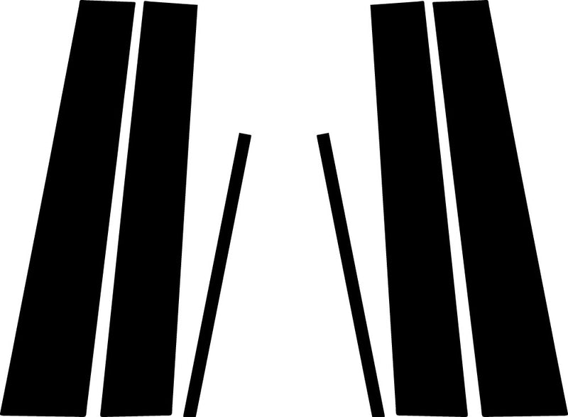 nissan versa 2012-2019 (sedan) Camo Pillar Trim Diagram