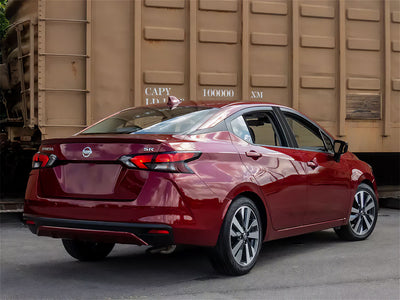 nissan versa 2012-2019 (sedan) Piano Black Pillar Trim