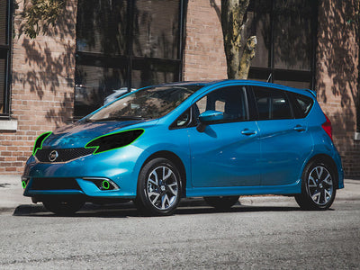 nissan versa 2014-2019 (note) Headlight Tint Location