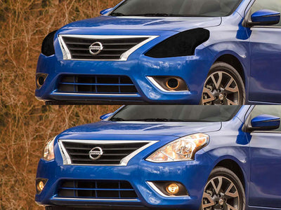 nissan versa 2015-2019 (sedan) Headlight Tint Appearance