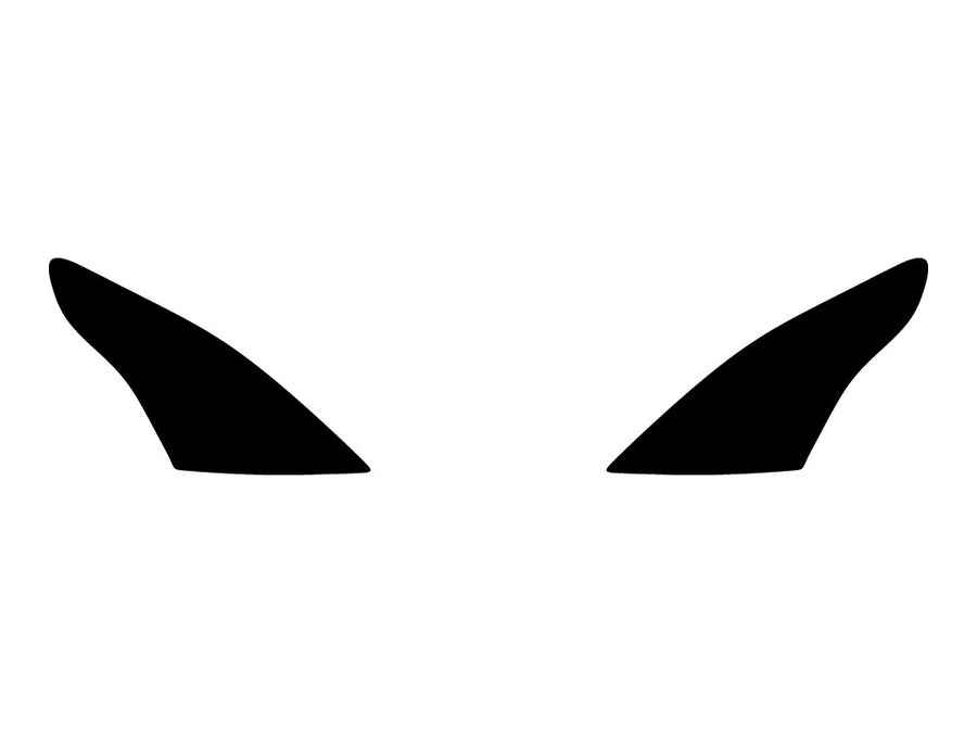 versa (sedan) Precut Tail Light Tint Diagram
