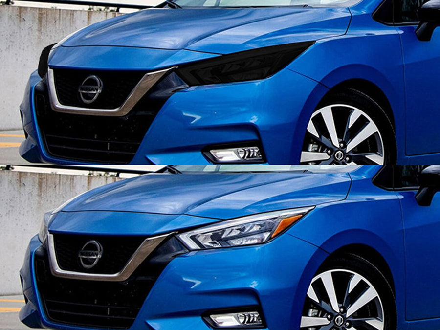 nissan versa 2020-2023 (sedan) Headlight Tint Appearance