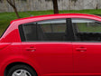 nissan versa 2007-2011 (hatchback) Gloss Black Pillar Cover Diagram