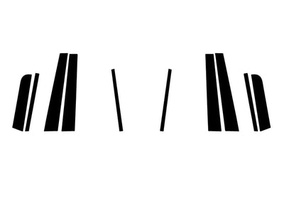 nissan versa 2007-2011 (hatchback) Camo Pillar Trim Diagram