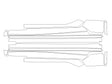 z Avery Dennison Clear Bra Door Cup Precut PPF Diagram