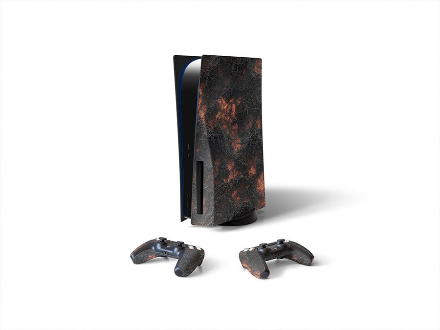 no deception lava Sony PS5 DIY Skin