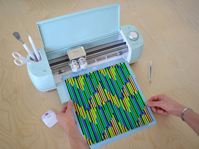 no grass abstract geometric Cricut Compatible Vinyl