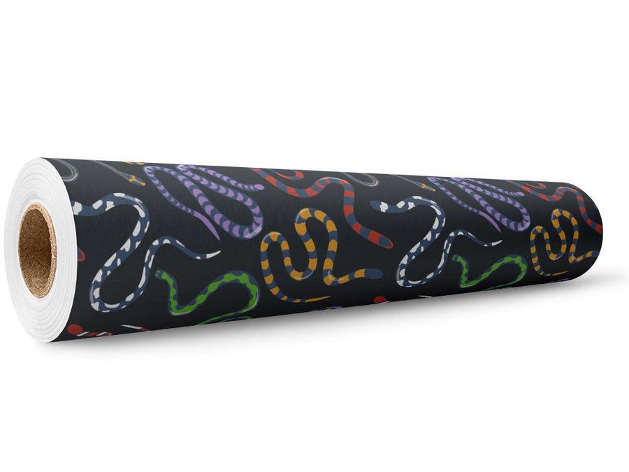No Hissing Reptile Wrap Film Wholesale Roll~Rwraps Series 914 Digitally Printed Vinyl Roll~5