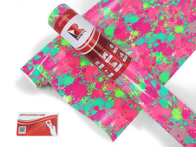 no mistakes paint splatter Craft Vinyl Roll