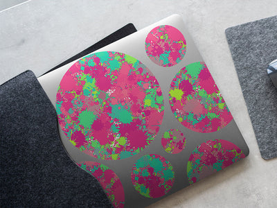 no mistakes paint splatter DIY Laptop Stickers