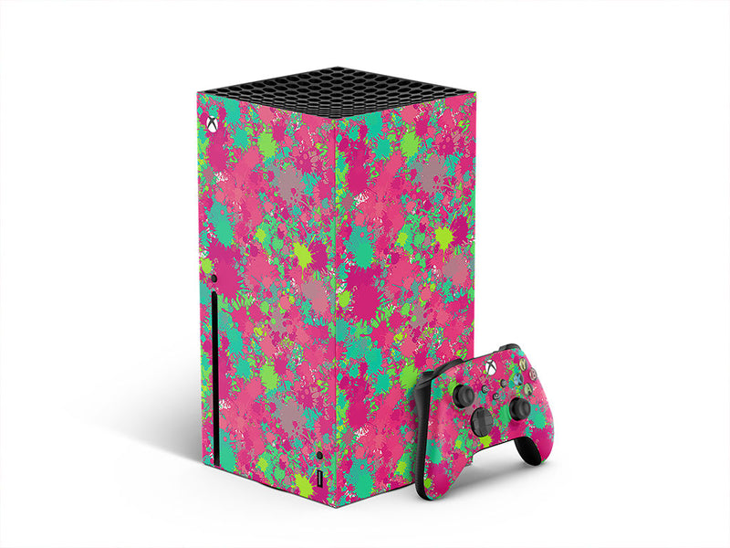 no mistakes paint splatter XBOX DIY Decal