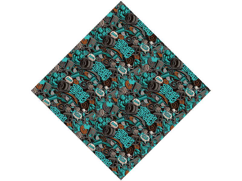 No Pain Graffiti Vinyl Wrap Pattern