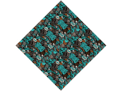 No Pain Graffiti Vinyl Wrap Pattern