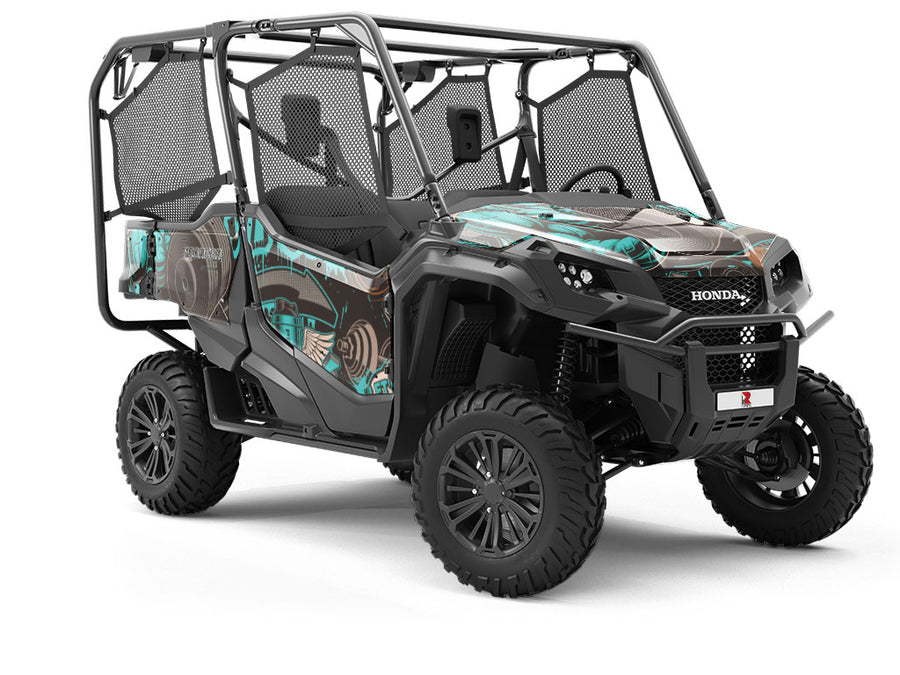 No Pain Graffiti Utility Vehicle Vinyl Wrap