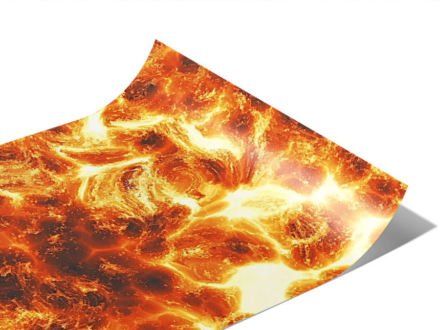 No Touching Lava Vinyl Wraps~Rwraps Series 914 Digitally Printed Vinyl Wrap~0