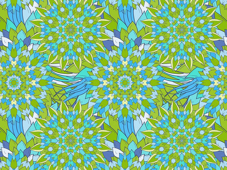 Noble Isles Floral Vinyl Wrap Pattern~Rwraps Series 914 Digitally Printed Vinyl Wrap~0