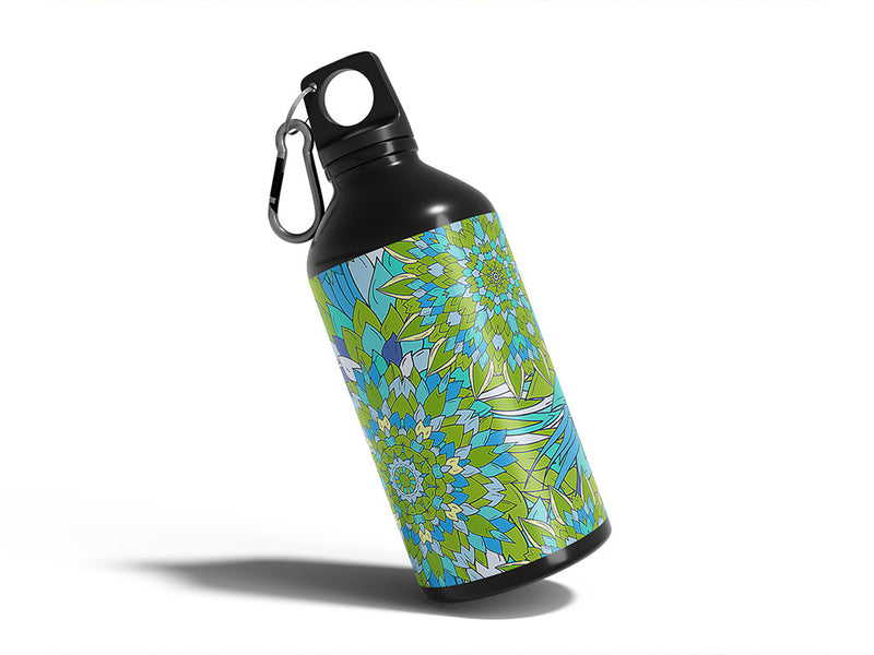 noble isles floral Water Bottle DIY Stickers