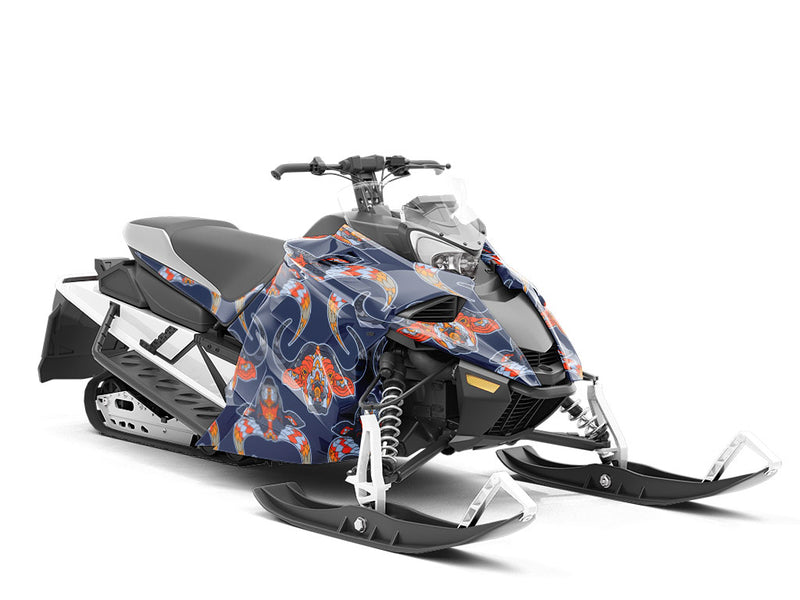 Noble Memories Animal Custom Wrapped Snowmobile