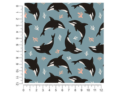 noble orcas salt water 1ft x 1ft Craft Sheets